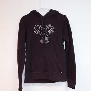 TNA burgundy hoodie